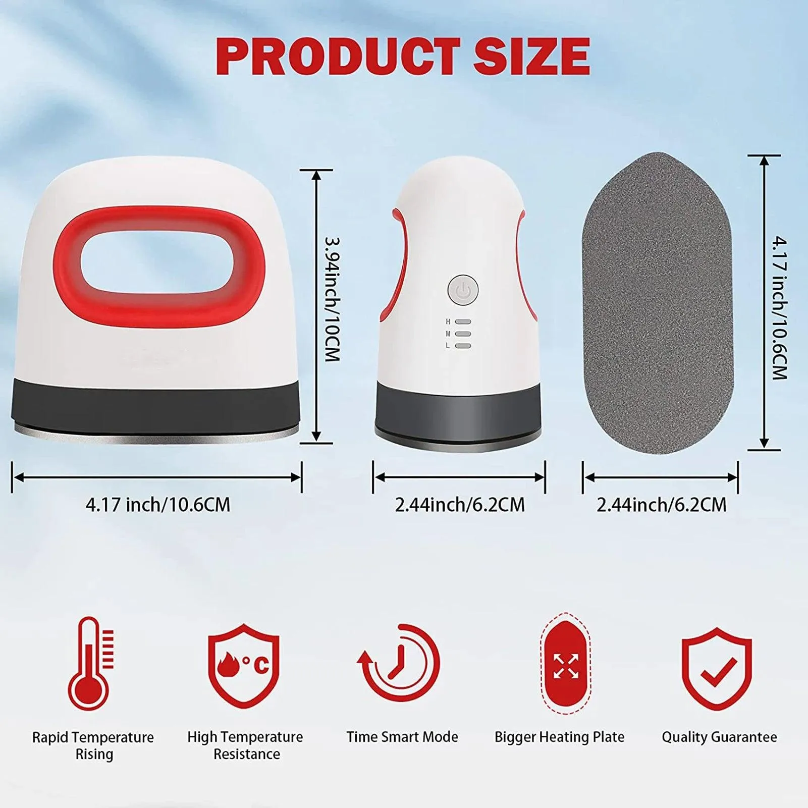 🔥 Mini Heat Press Machine for T-Shirt Printing | Easy Heating Transfer Press Iron Machines for Blanket, Leather, Portable DIY Home Business 🧵✨