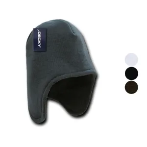 1 Dozen Helmet Beanie Beanies Winter Fleece-Lined Ear Flap Ski Snow Wholesale