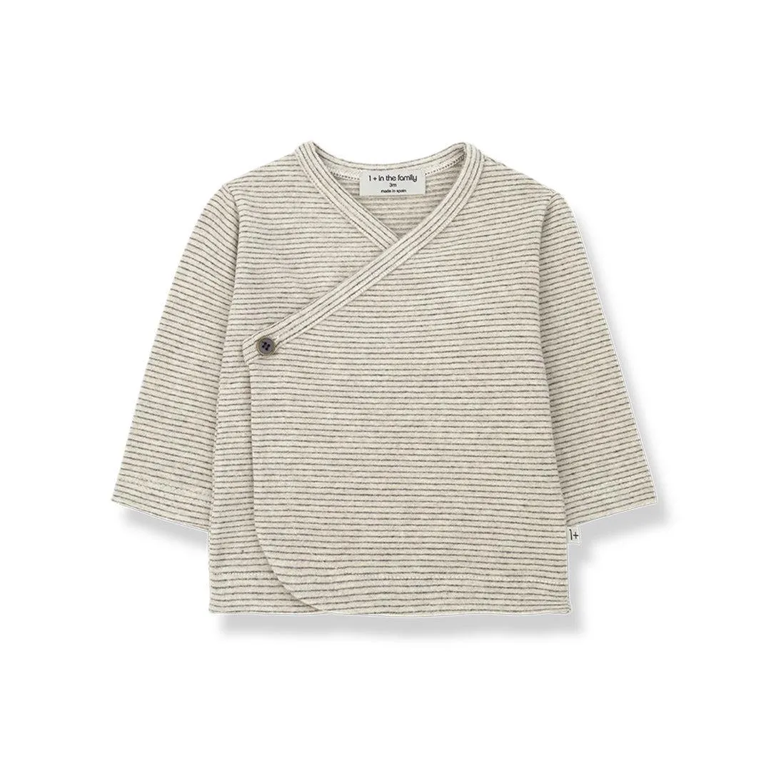 1  in the family Sol Newborn Shirt - Oatmeal
