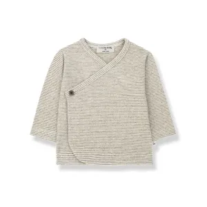 1  in the family Sol Newborn Shirt - Oatmeal