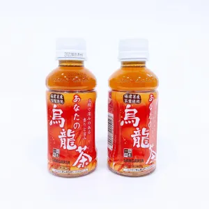 100yen for 2pcs Oolong Tea 200ml