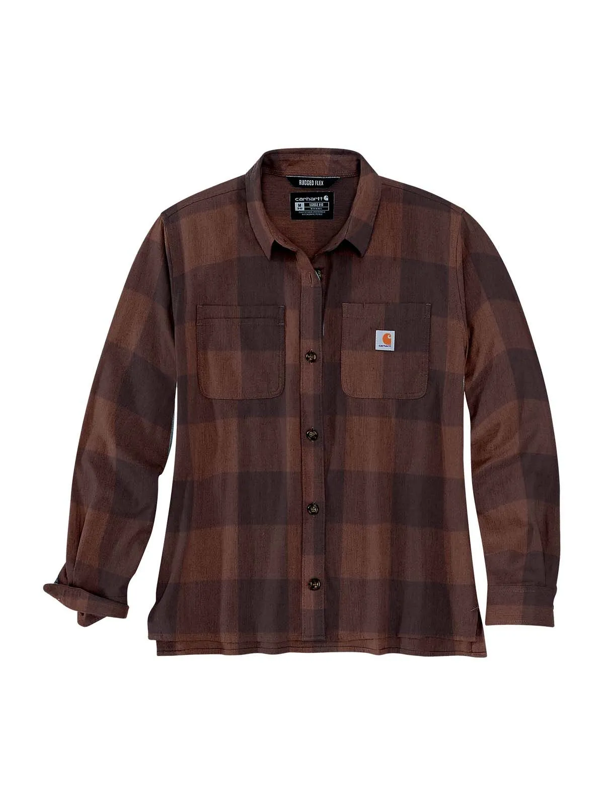105574&#x20;Women&#x27;s&#x20;Work&#x20;Shirt&#x20;Flannel&#x20;Plaid&#x20;-&#x20;Carhartt