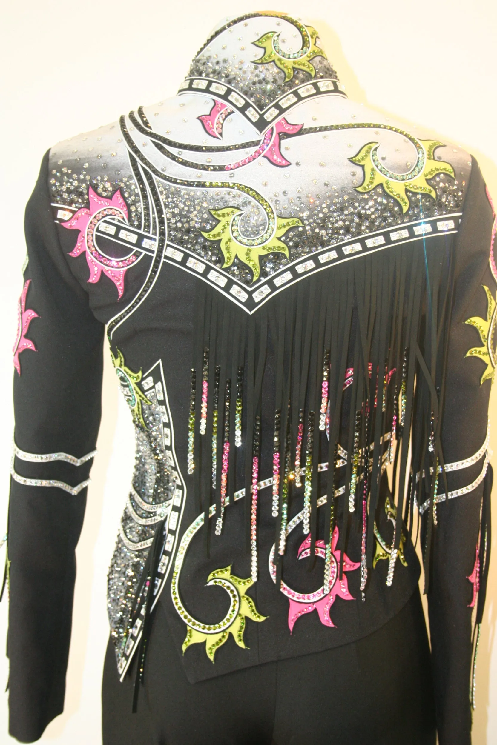 #1165 Black/Grey Pleasure Jacket, Pleasure,  Size M