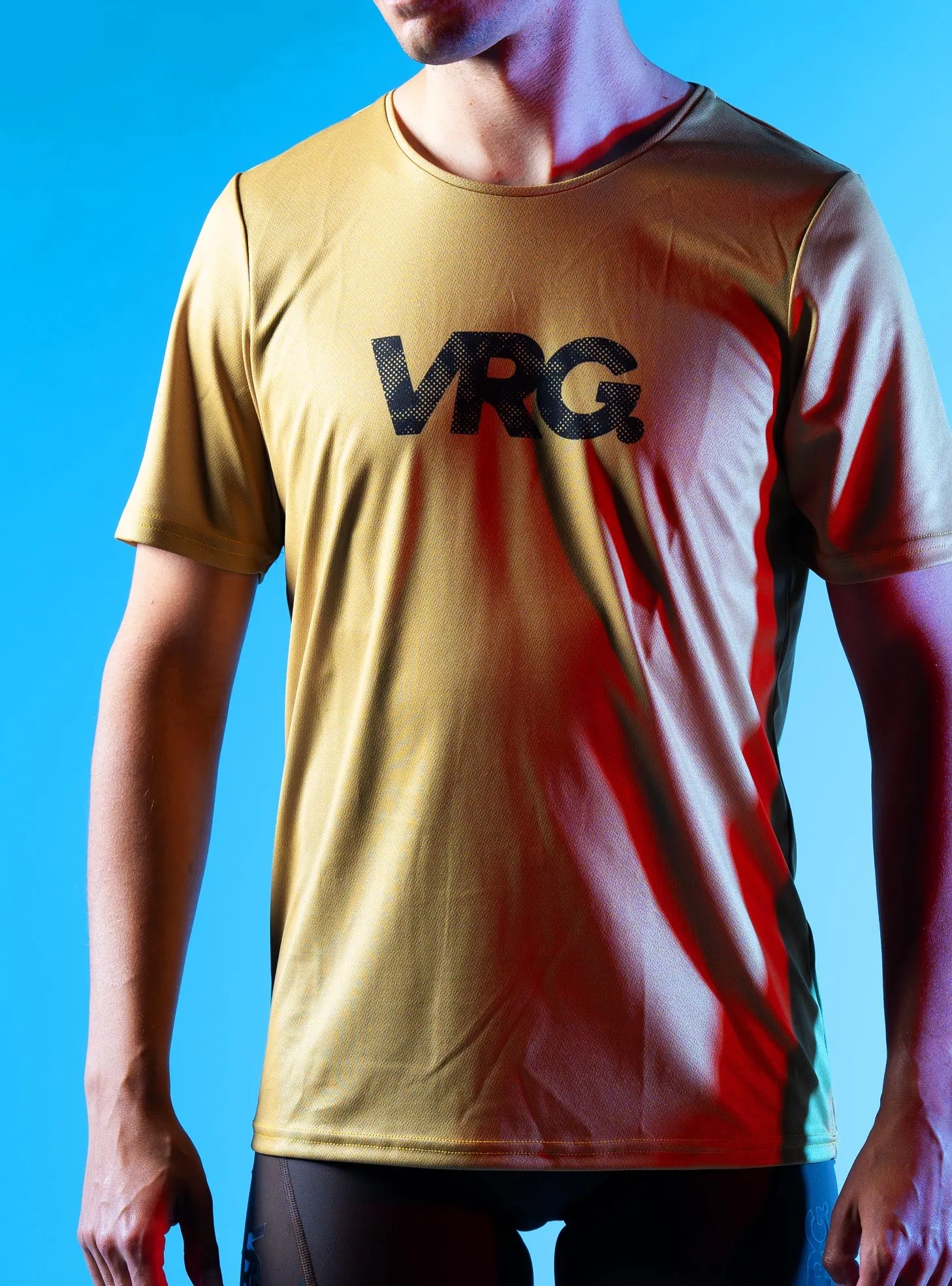 1201 VRG TECH TEE GOLD - MEN