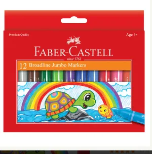 12ct Washable Broadline Jumbo Markers