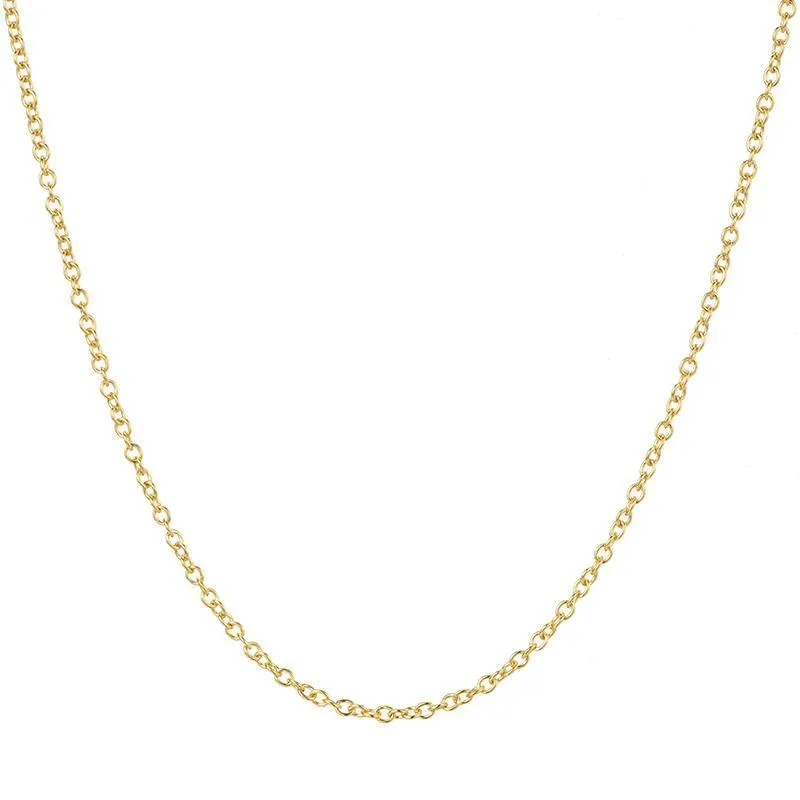 14K Cable Chain (ready to ship option)*
