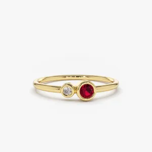 Halo Diamond Ring