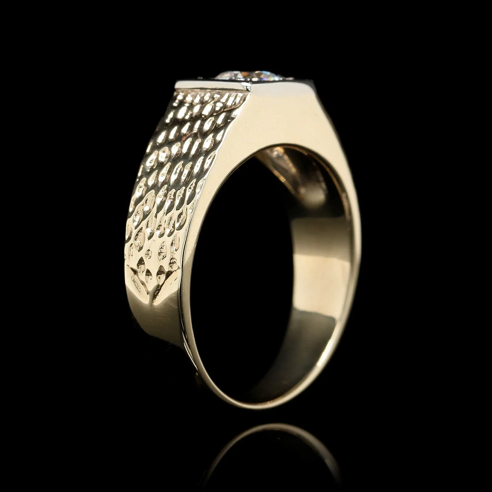 14K Two-tone Estate Diamond Ring