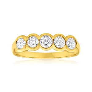 Heart-Shaped Diamond Ring
