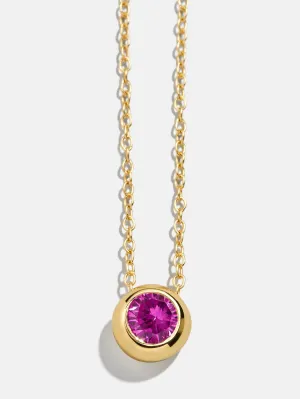 Engraved Gold Necklaces