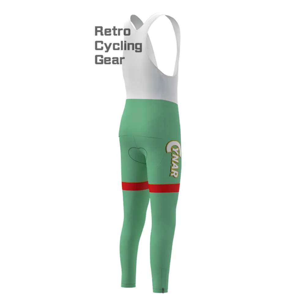 1965 CYNAR Fleece Retro Cycling Bib Pants