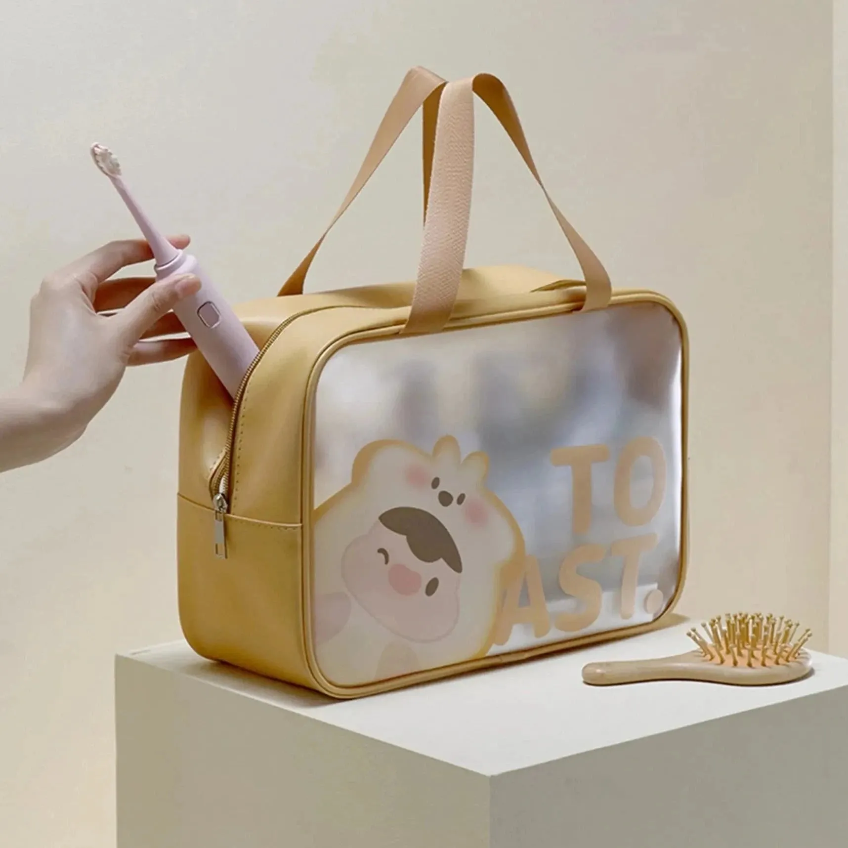 1pc - Multipurpose 3-Size Washbags for Complete Organizational Solution
