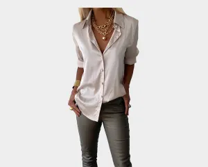 2 Desert Sand long Sleeve Dress Shirt - The Milano