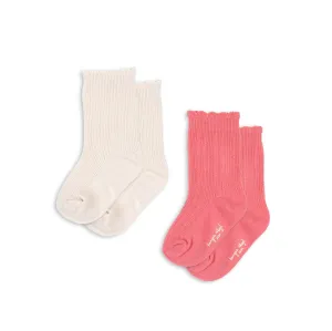 2 Pack Pointelle Socks by Konges Slojd