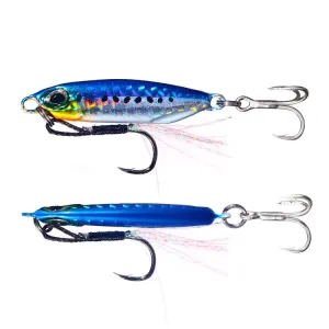 2 PCS HENGJIA Shore Casting Lead Fish Long-distance Casting Sinker Double Hook Lure, Size: 16g(7)