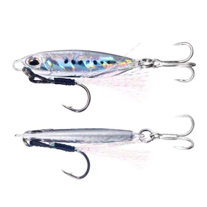 2 PCS HENGJIA Shore Casting Lead Fish Long-distance Casting Sinker Double Hook Lure, Size: 32g(6)