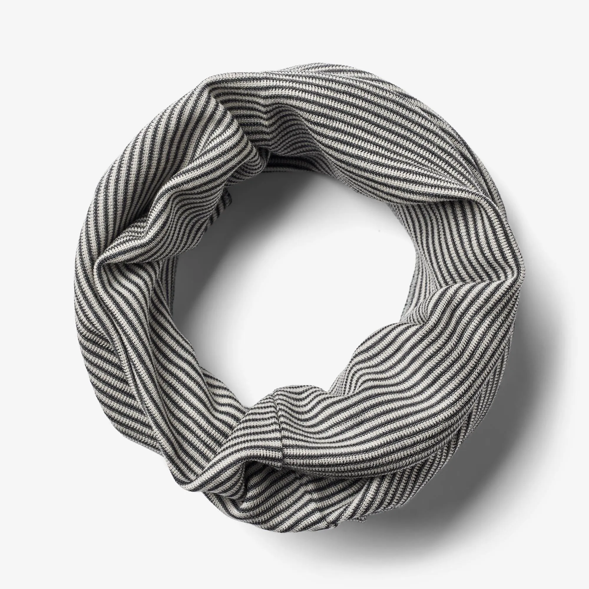 2 Wool Neckwarmer Arta - navy stripe