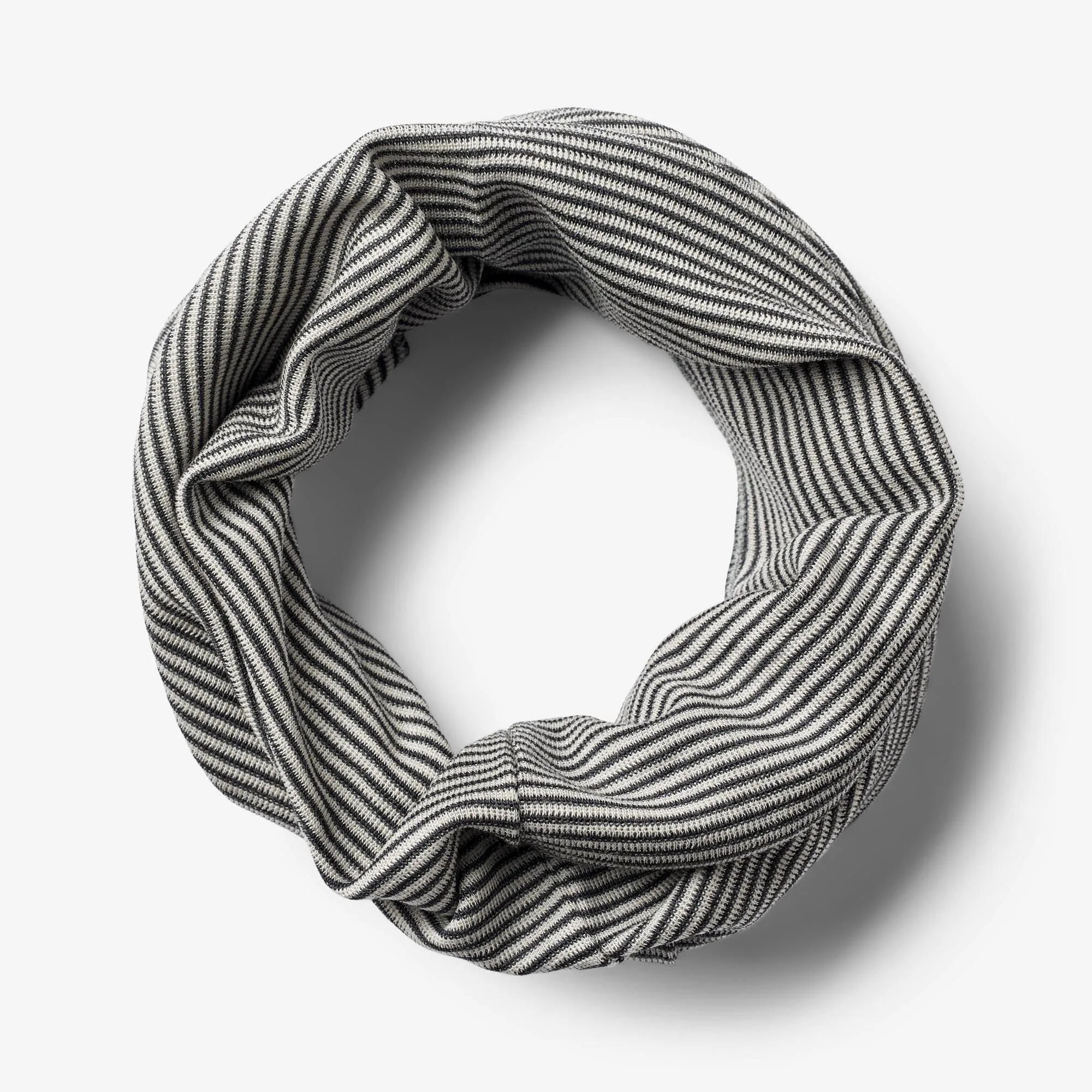 2 Wool Neckwarmer Arta - navy stripe