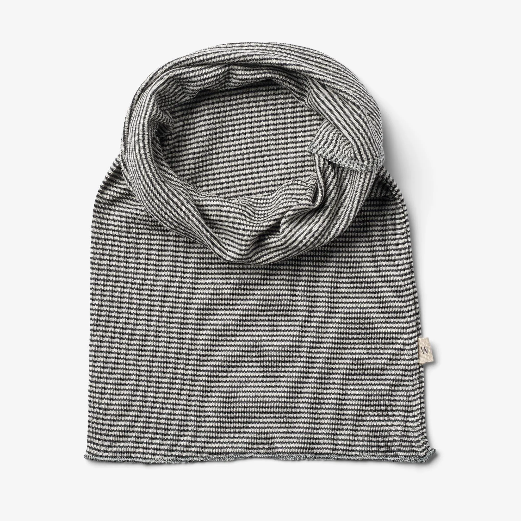 2 Wool Neckwarmer Arta - navy stripe