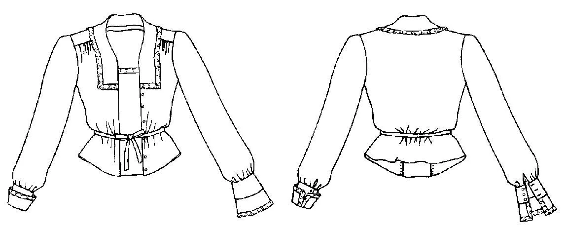 210 Armistice Blouse - PDF
