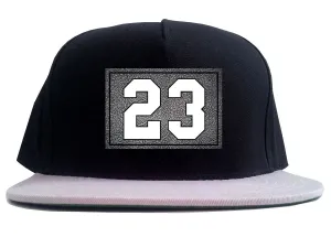 23 Cement Jersey 2 Tone Snapback Hat