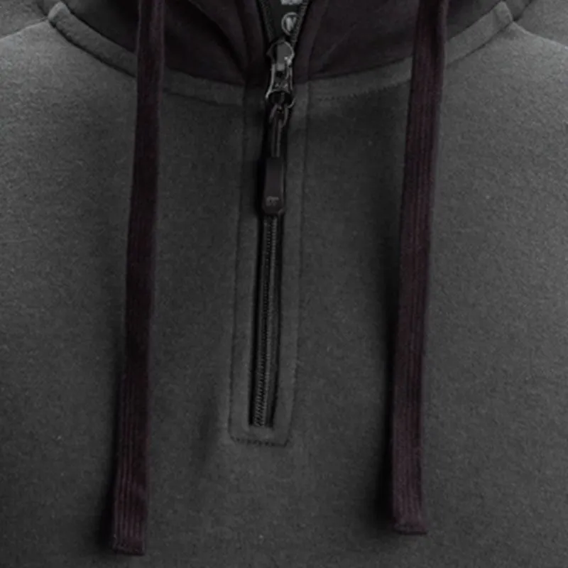 2842&#x20;Work&#x20;Hoodie&#x20;Two&#x20;Tone&#x20;Half-Zip&#x20;-&#x20;Snickers