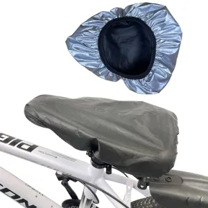 2pcs Bicycle Saddle Waterproof Dustproof Sun Protection Cover(Universal Size)