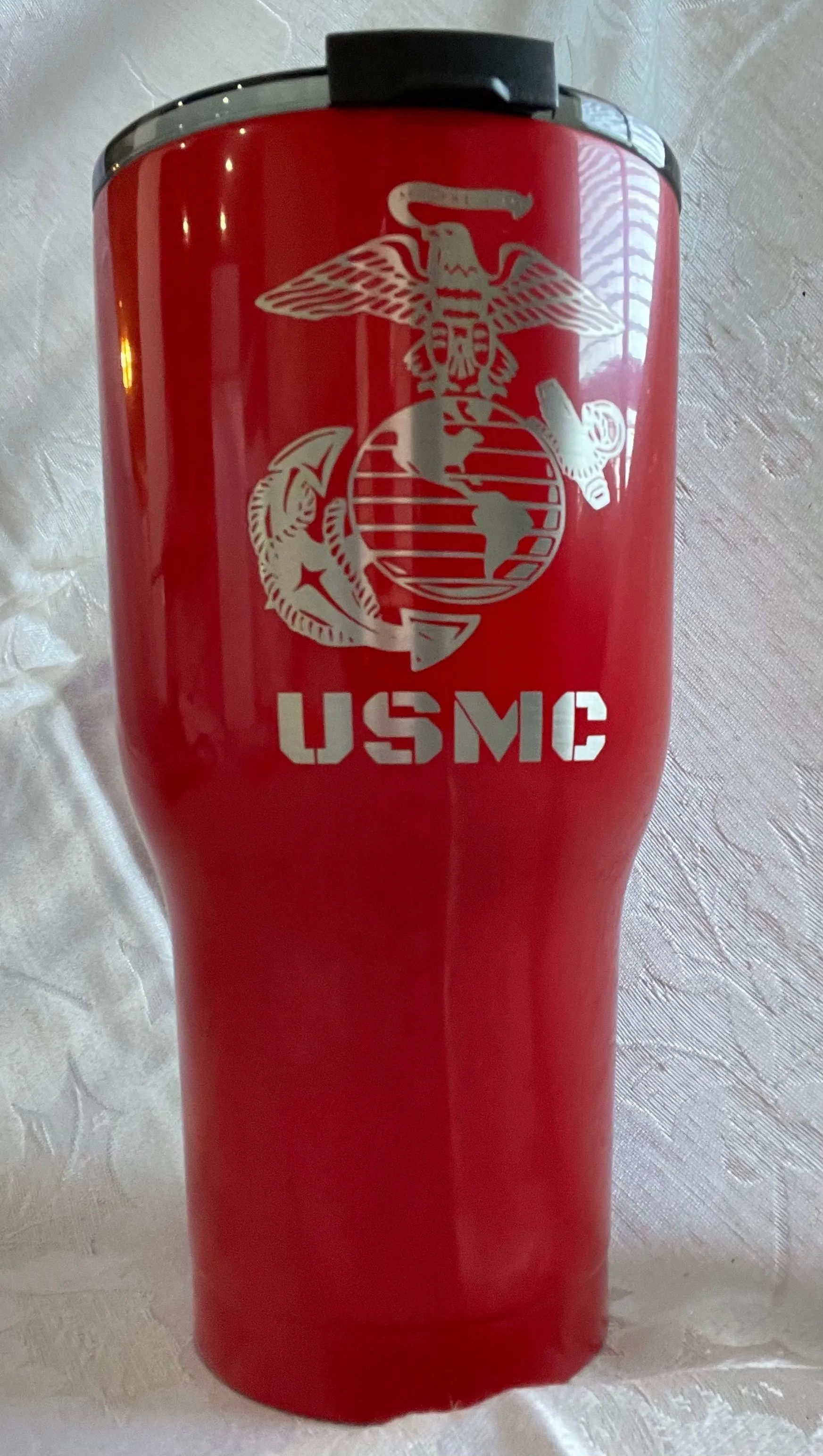 30oz Insulated Marine Corp. Tumbler with 1 Name