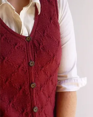 #339  Button Vest