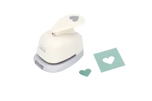 3/8 inch Heart Shape Lever Action Craft Punch for Paper Crafting Scrapbooking