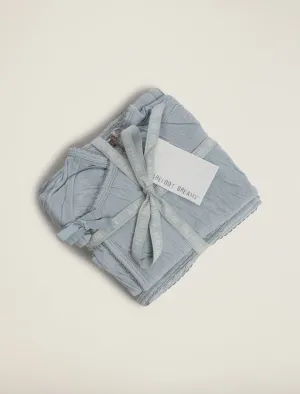 4 PC NEWBORN BUNDLE BLUE