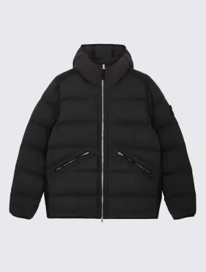 43128 Seamless Tunnel Hooded Down Jacket