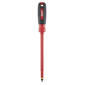48-22-2223 3/8 in. Slotted - 8 in. 1000 V Insulated Screwdriver