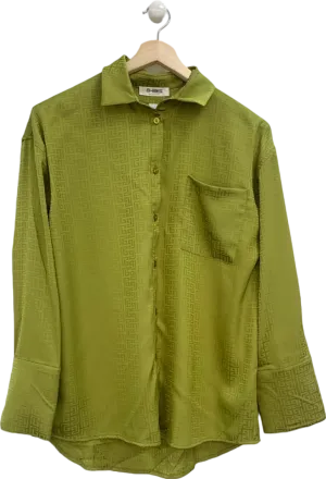 4th   Reckless Green Patterned Shirt UK 6