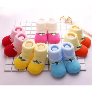 5 Pairs Babies Unisex Animal Cartoon Design Soft Socks