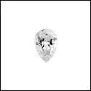 .50 Ct Pear Shape Tear Drop Cubic Zirconia CZ Loose stone