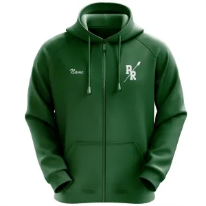 50/50 Hooded Pine Richland Crew Full Zipper Sweatshirt