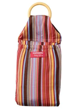 59923 Mamaway Baby Ring Sling Rainbow Mocca