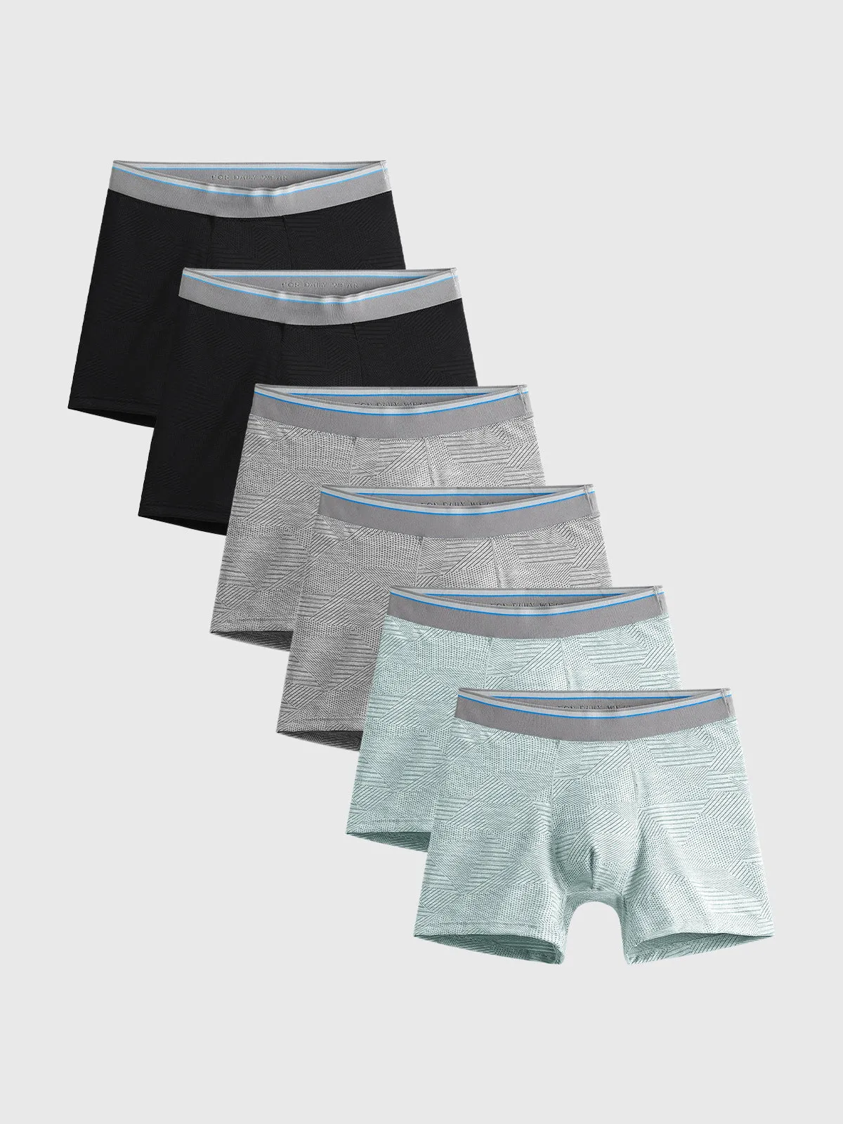 6-Pack AIRFLOW 5" Pattern Boxer Brief