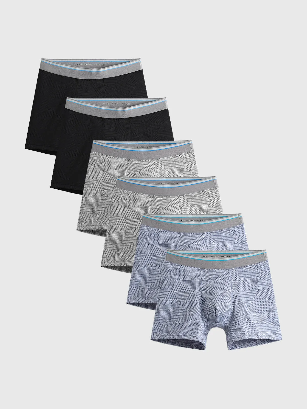 6-Pack AIRFLOW 5" Pattern Boxer Brief