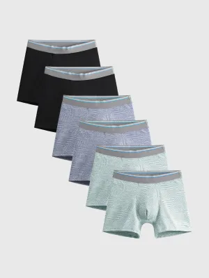 6-Pack AIRFLOW 5" Pattern Boxer Brief