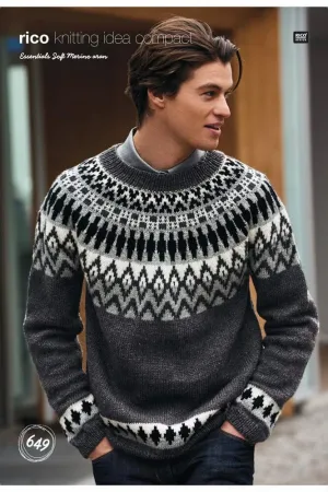 649 Fair Isle Sweater Pamphlet