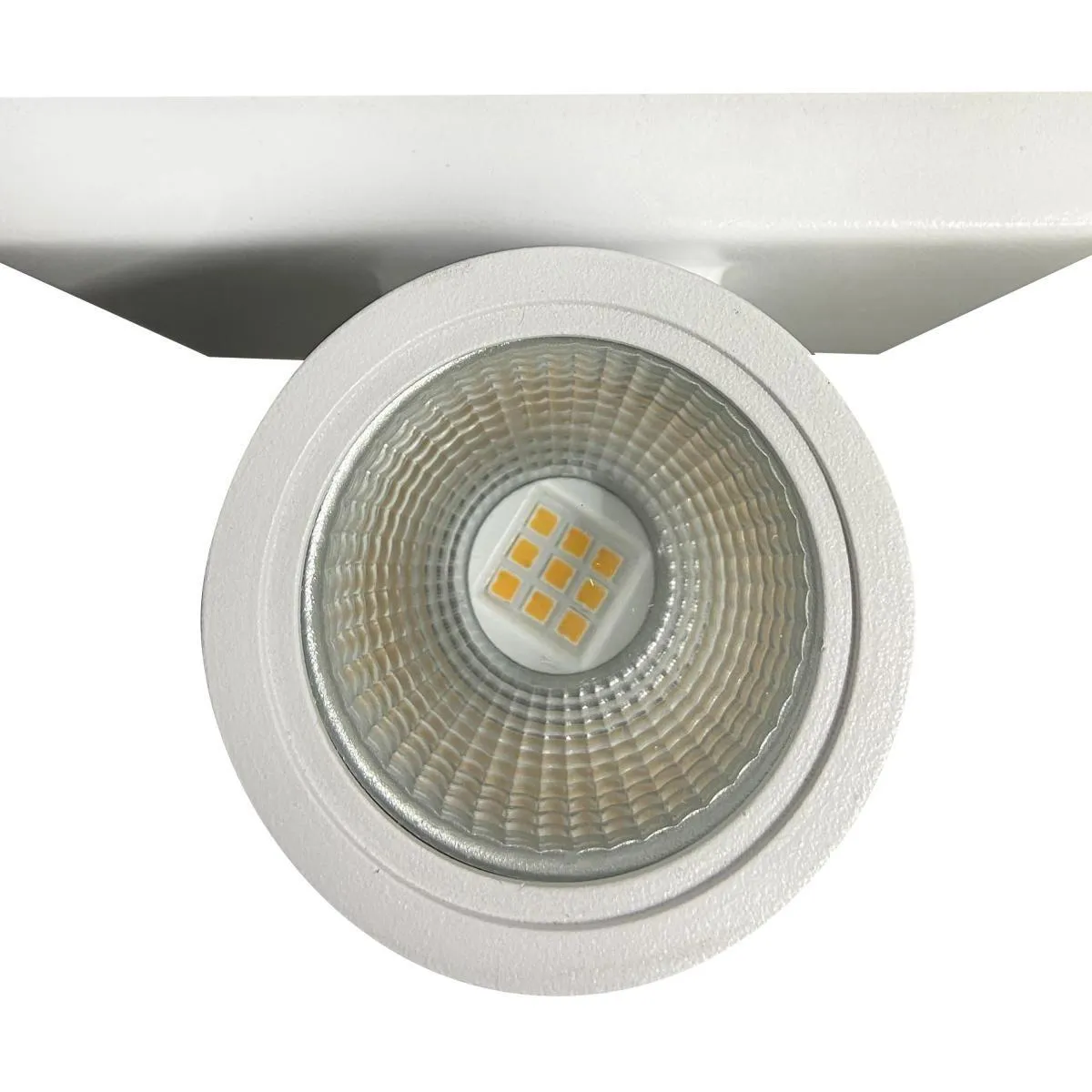 7 In 2 Lights LED Outdoor Cylinder Wall Light Up/Down Lights White Finish