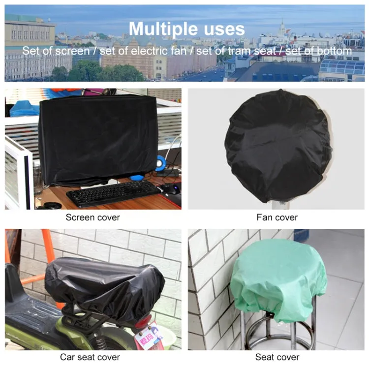 70L Adjustable Waterproof Dustproof Backpack  Rain Cover Portable Ultralight Protective Cover(Black)