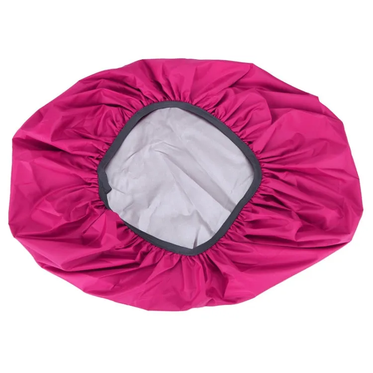 70L Adjustable Waterproof Dustproof Backpack  Rain Cover Portable Ultralight Protective Cover(Pink)
