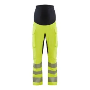 7100-1642&#x20;Maternity&#x20;Work&#x20;Trousers&#x20;High&#x20;Vis&#x20;Stretch&#x20;-&#x20;Bl&#xE5;kl&#xE4;der