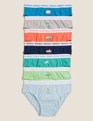 7pk Pure Cotton Days Of The Week Briefs