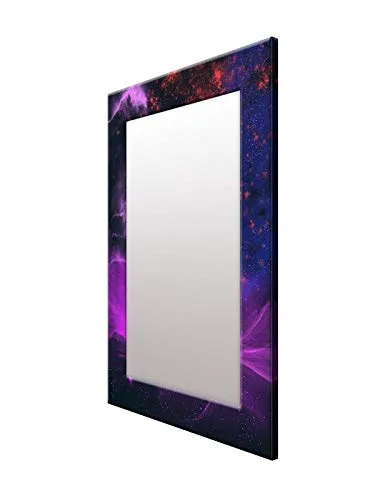 999STORE Printed Dressing Mirror Small Hanging Mirror Blue Sky washroom Bathroom Mirror (MDF_14X20 Inches) MirrorSMP169