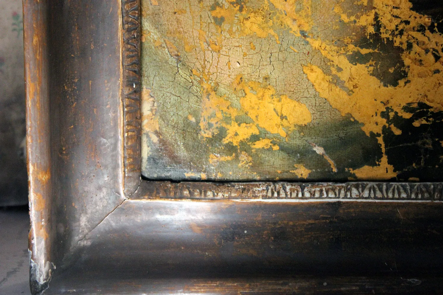A 16thC Renaissance Italian School Oil Canvas Laid to Panel Study of Two Ladies