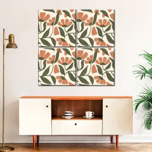 A Floral Pattern Wall Art
